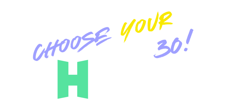 Choose 30 transparent